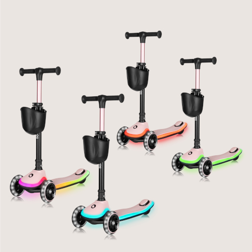 Balance-Scooter mit LED-Beleuchtung